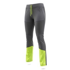 PLUS SIZE Champion Gray and Neon Yellow Athletic Leggings - Size XXL